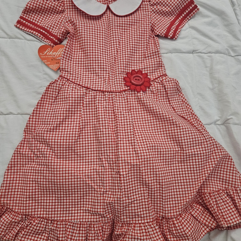 New Sicaffy girls dress size 6